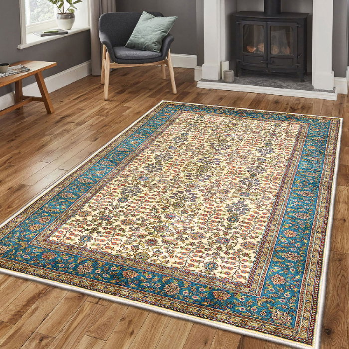 Conceptum Els1835 Alfombra de Terciopelo Multicolor 180 x 280 cm